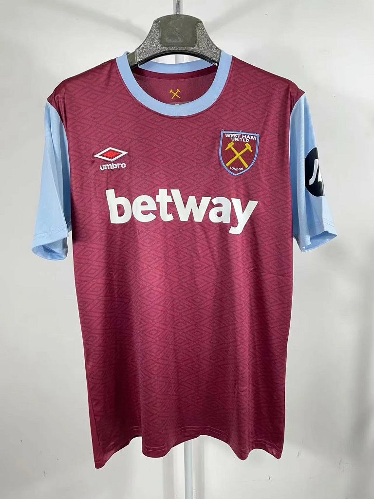 AAA Quality Westham 24/25 Home Leaked Soccer Jersey